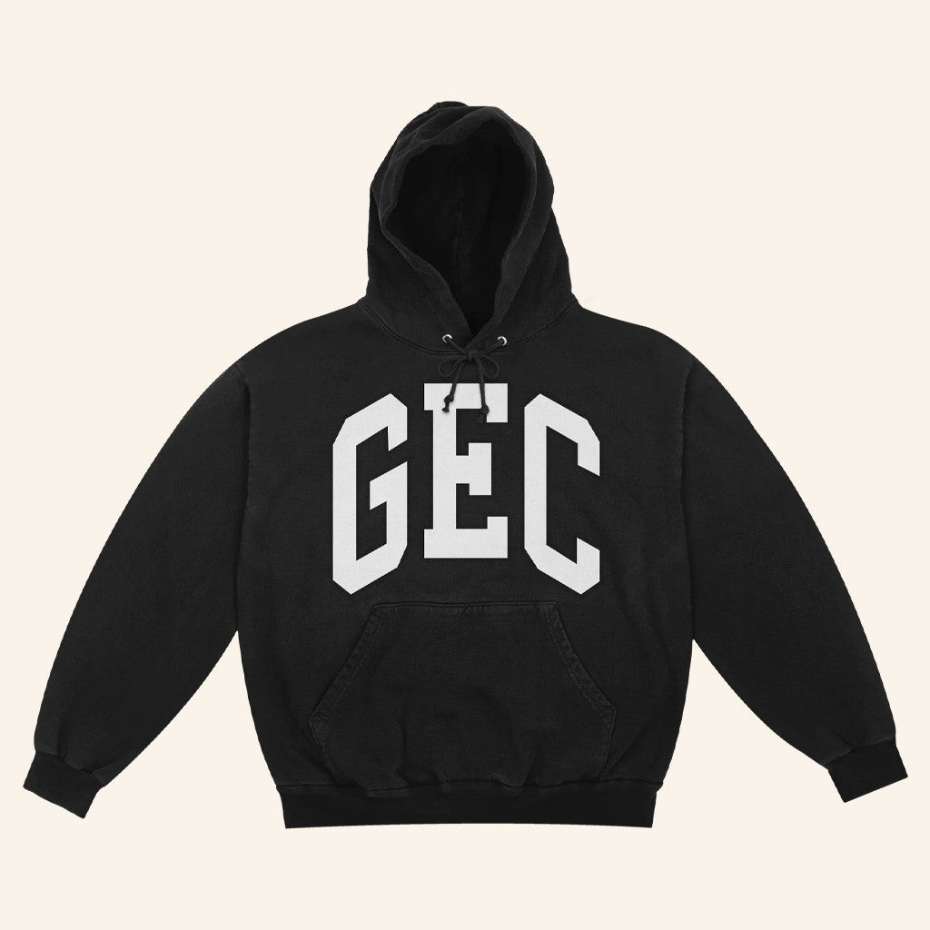 100 Gecs Merch Varsity Black Hoodie Gift Ideas For Him - Gypsysystersgift
