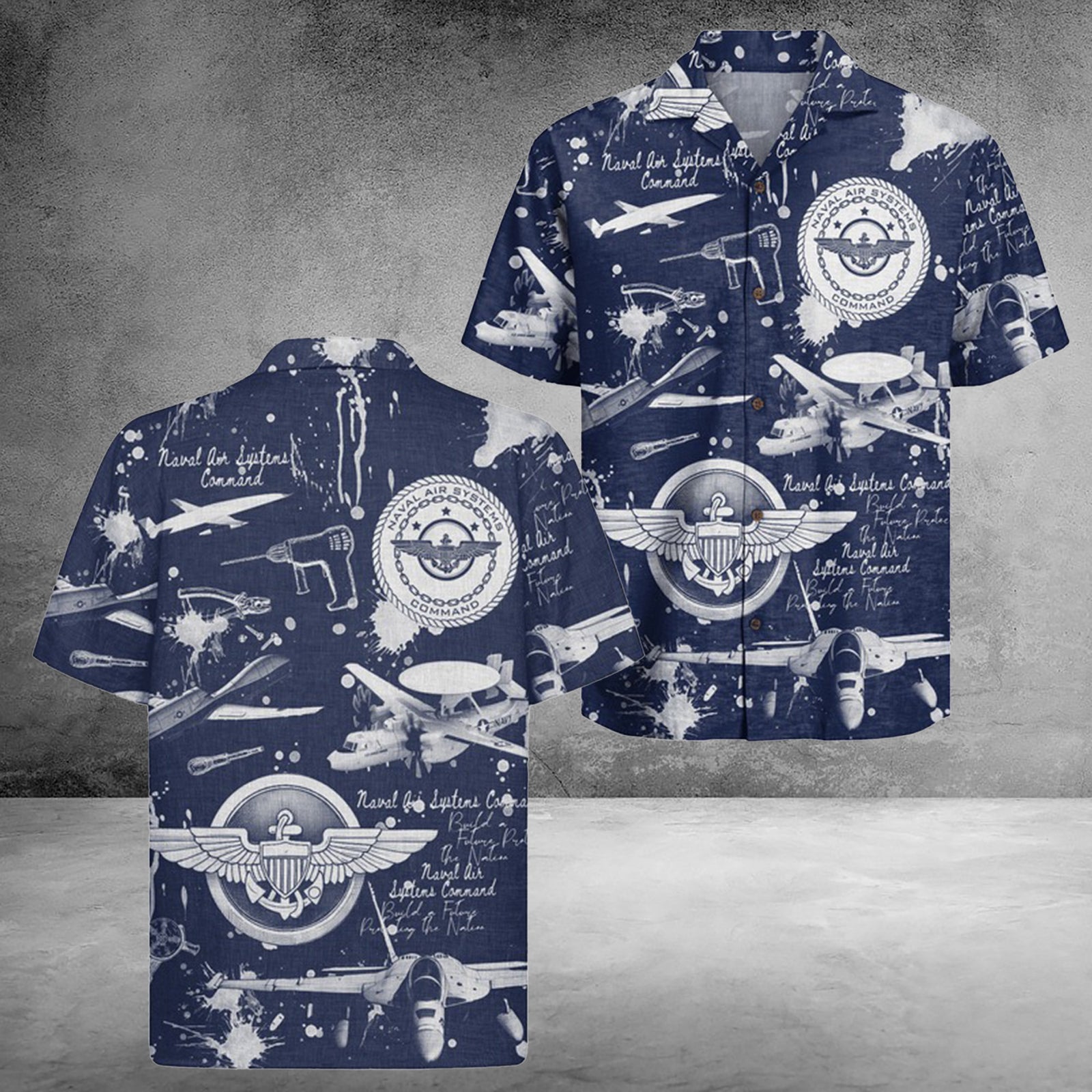 US Navy 250Th Years Of Service Hawaiian Shirt 250 Years Of Defending Liberty Gift For Her