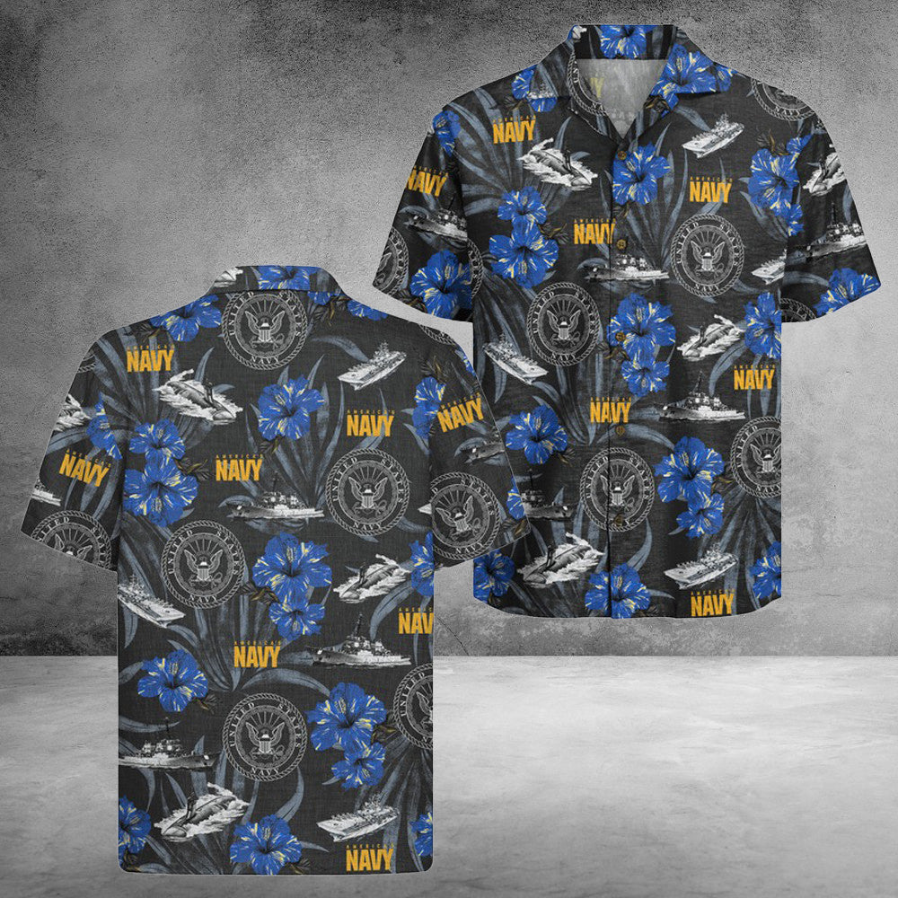 US Navy 250th Years Of Service Hawaiian Shirt United Wings Of Freedom Gifts Ideas For Him