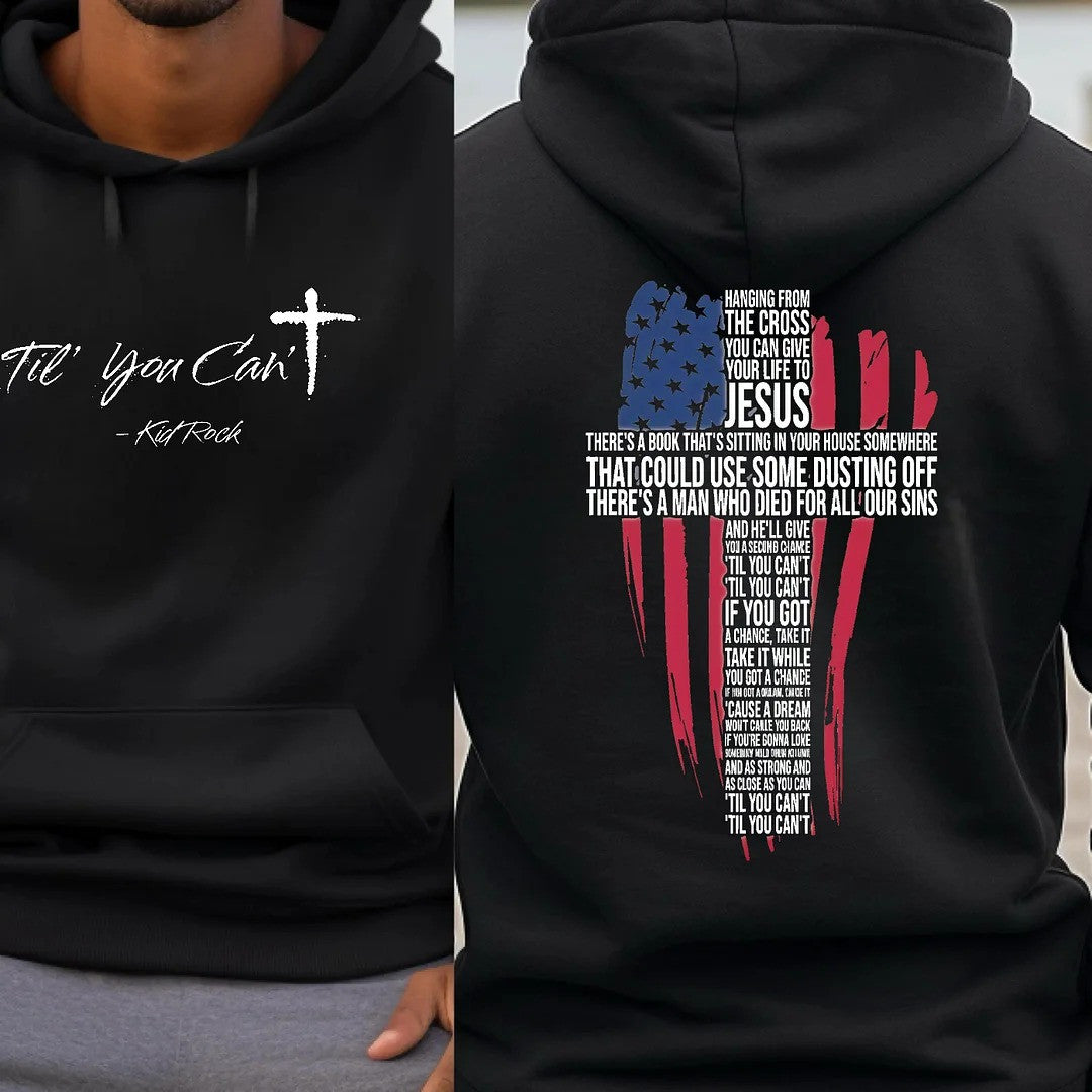 Kid Rock Freedom 250 Tour Merch Till You Can't Kid Rock Hoodie Music Lovers Gift