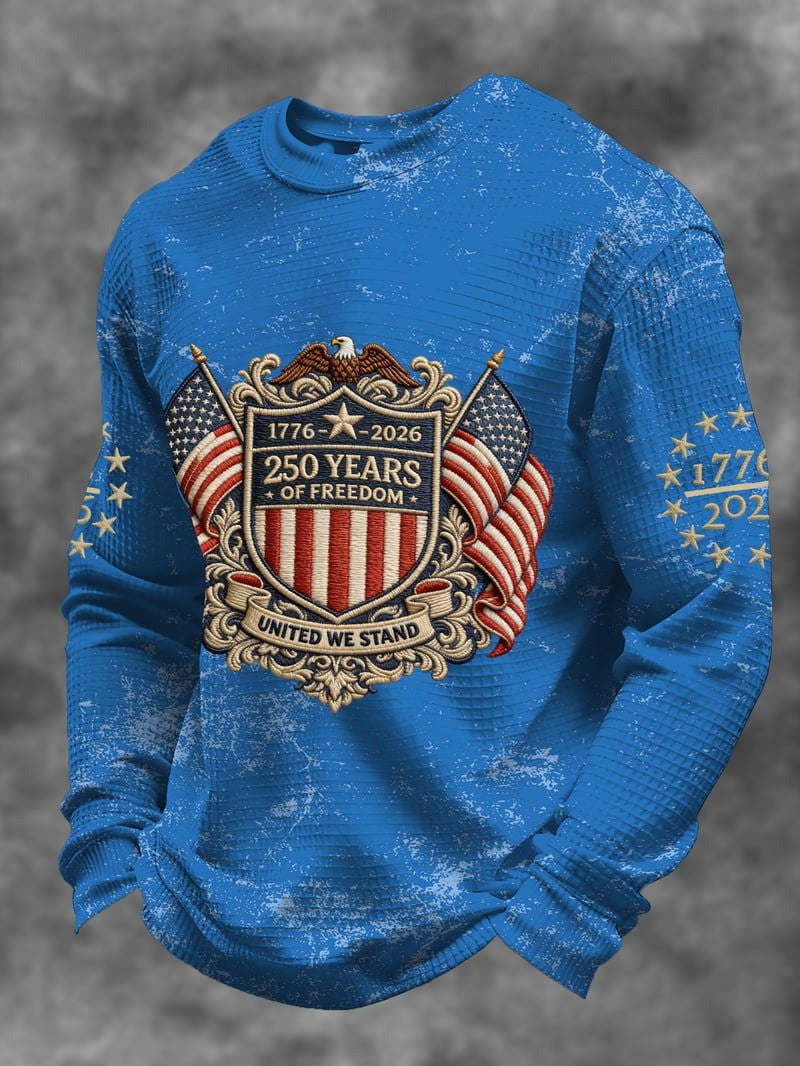 250 Years Of Freedom Long Sleeve Shirt United We Stand Apparel Gift For Him