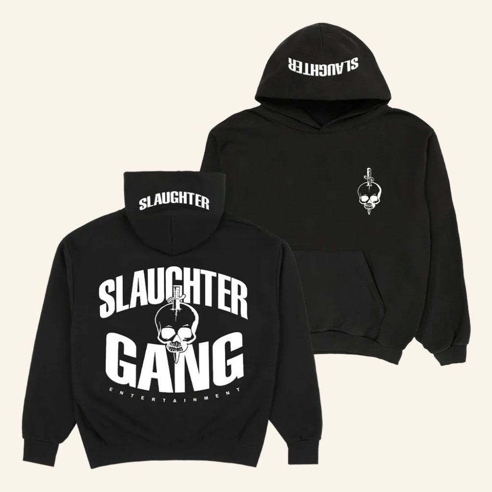 21 Savage Merch Slaughter Gang Hoodie For Fans Gifts For Rapper - Gypsysystersgift