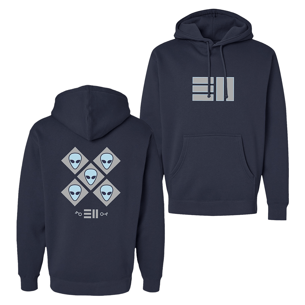 311 Merch 311 Blue Album Alien X Keys Hoodie Gifts For Music Fans Father's Day Gift for Dad - Gypsysystersgift