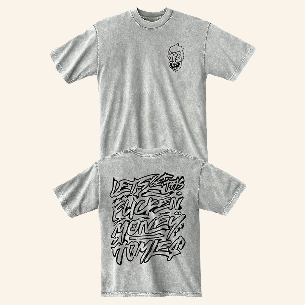 3FS Merch Flickin Money Wash T-Shirt 3FS Shirt Gift Ideas For Him - Gypsysystersgift
