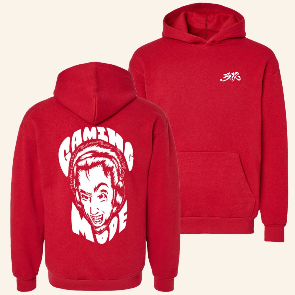 3FS Merch Red Gaming Mode Hoodie 3FS Hoodie Birthday Present For Dad - Gypsysystersgift