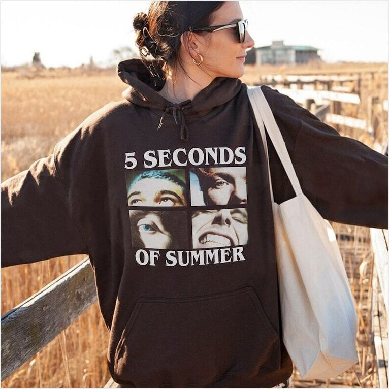 5 Seconds Of Summer Hoodie 5Sos Music Gifts For Her Merch Apparel - Gypsysystersgift
