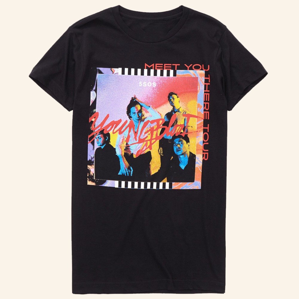 5SOS Merch 5 Seconds Of Summer Meet You There Tour T-Shirt Music Lover Gifts For Him - GypsysystersGift