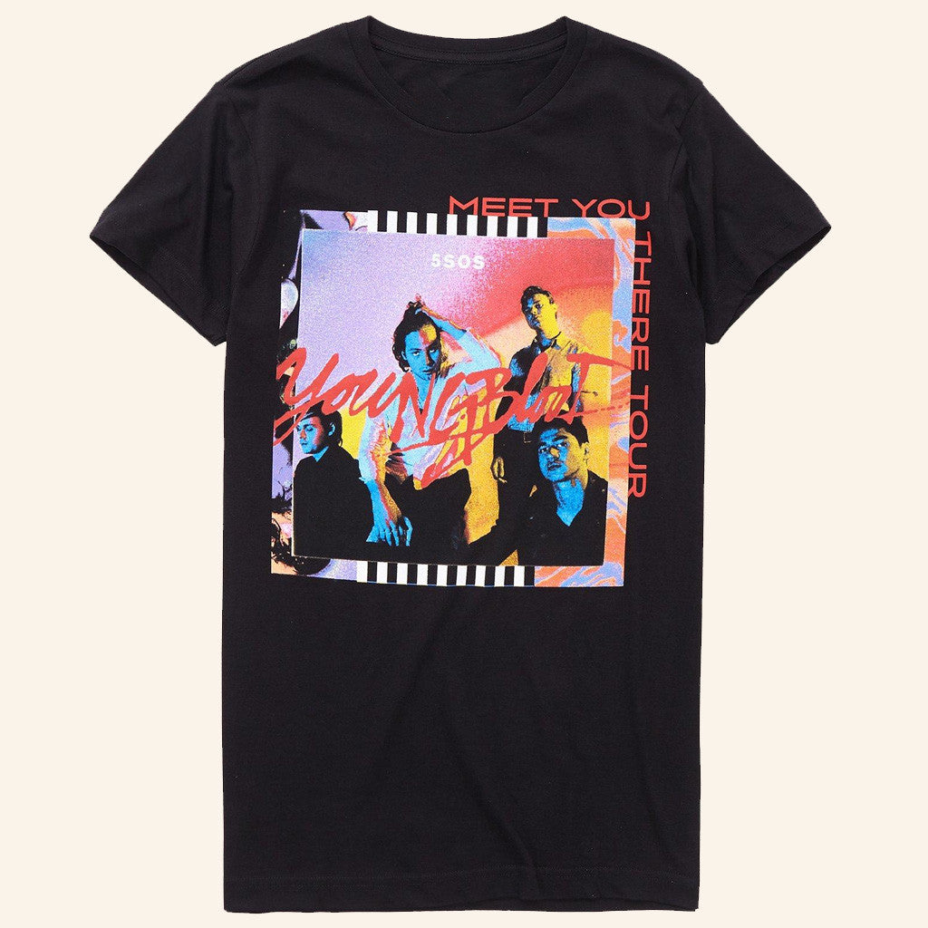 5SOS Merch 5 Seconds Of Summer Meet You There Tour T-Shirt Music Lover Gifts For Him - GypsysystersGift