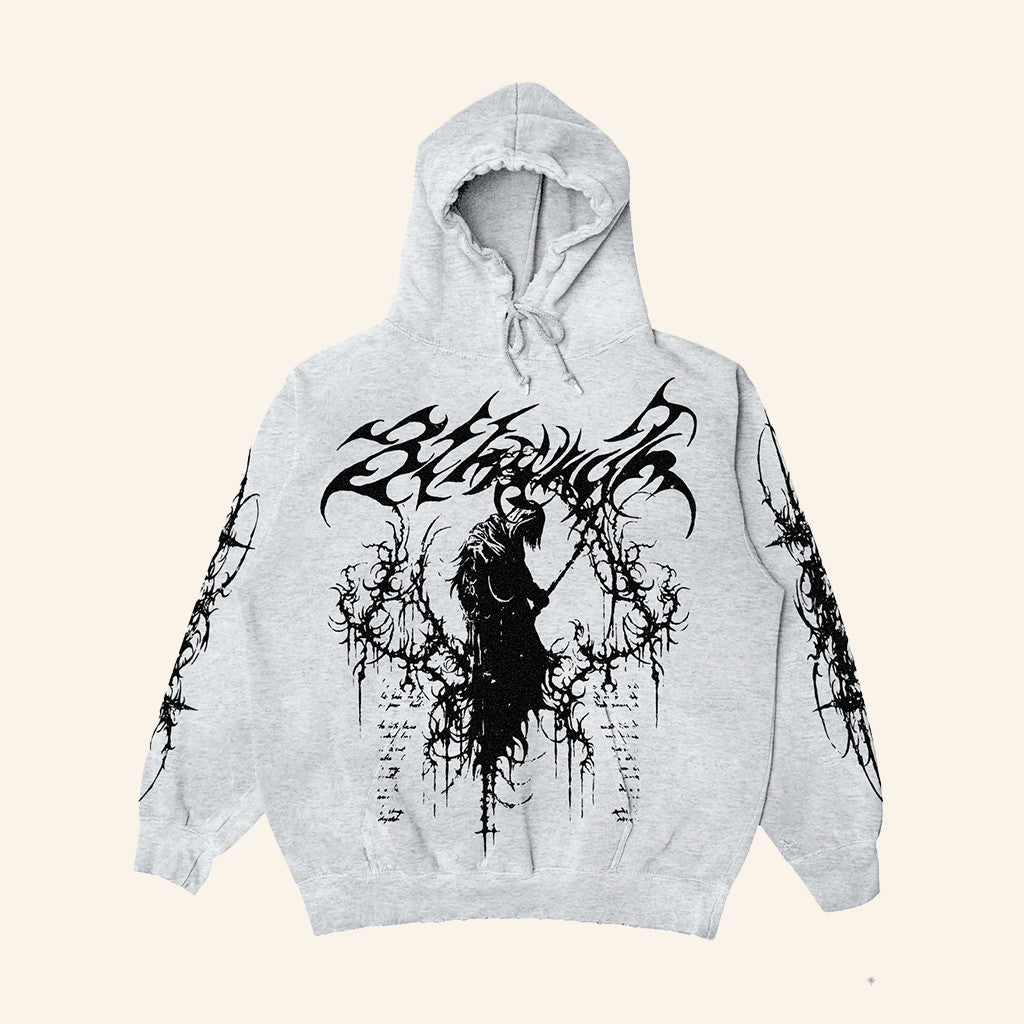 8THWNDR Merch Scripture Reaper Hoodie Unique Gifts For Boyfriend - Gypsysystersgift