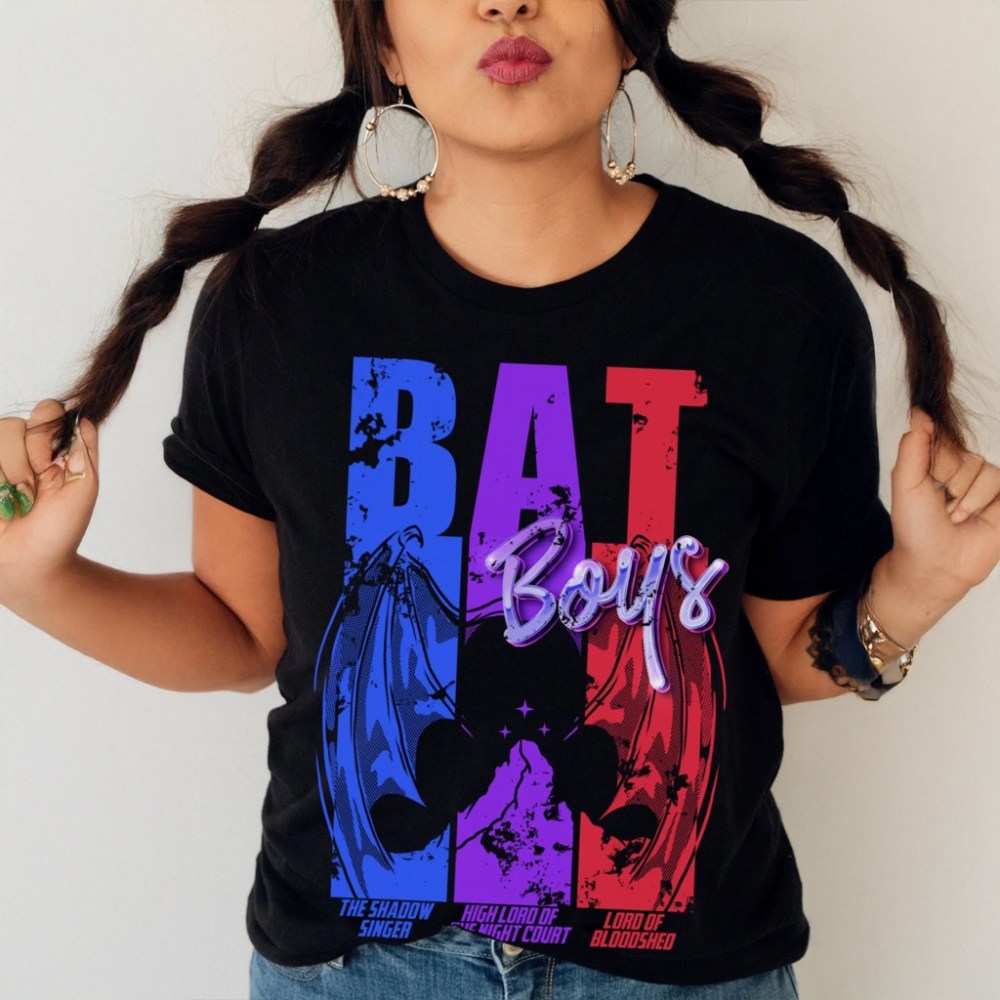 A Court Of Thorns And Roses Merch Bat Boys T-Shirt ACOTAR Merch Unique Gifts For Her - GypsysystersGift