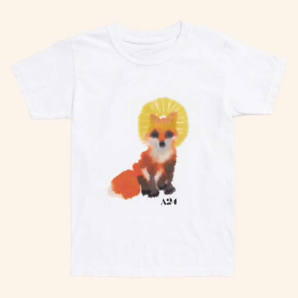 A24 Merch A24 x Rop van Mierlo Fox Watercolor T-Shirt Birthday Gift For Him Her - Gypsysystersgift