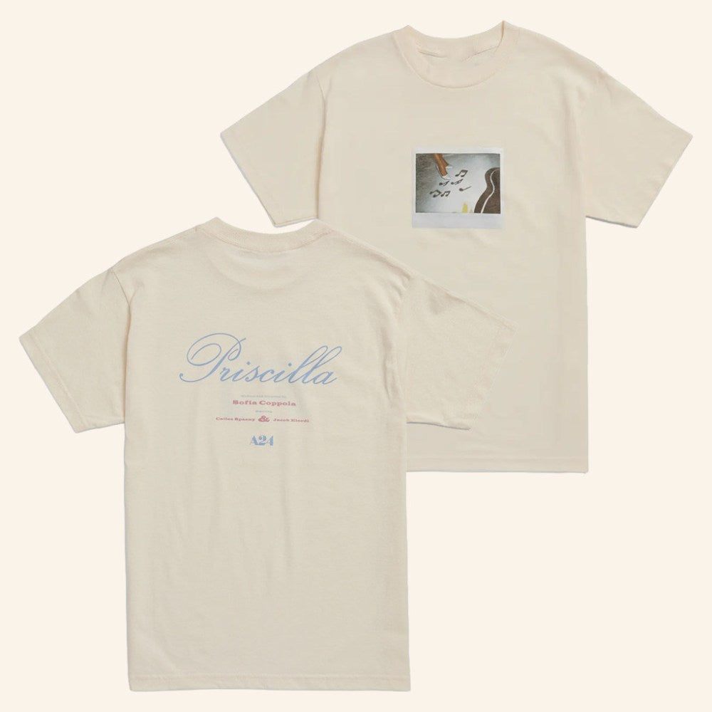 A24 Merch Priscilla Music Polaroid T-Shirt Birthday Gift For Her - Gypsysystersgift