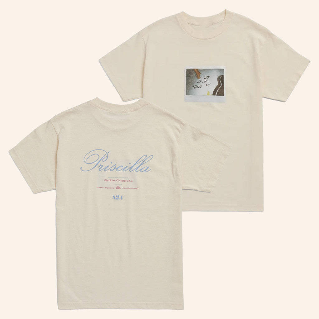 A24 Merch Priscilla Music Polaroid T-Shirt Birthday Gift For Her - Gypsysystersgift
