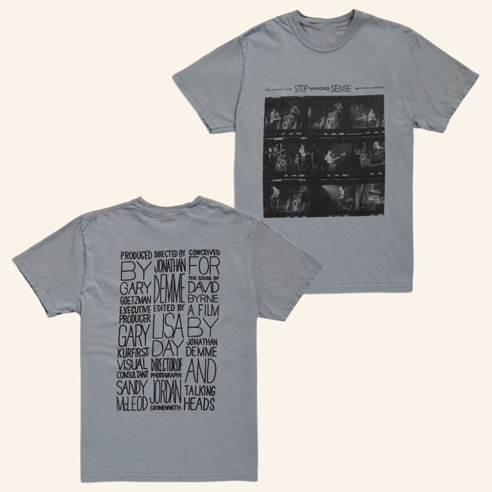 A24 Merch Stop Making Sense Contact Sheet T-Shirt Gift Ideas For Him - Gypsysystersgift