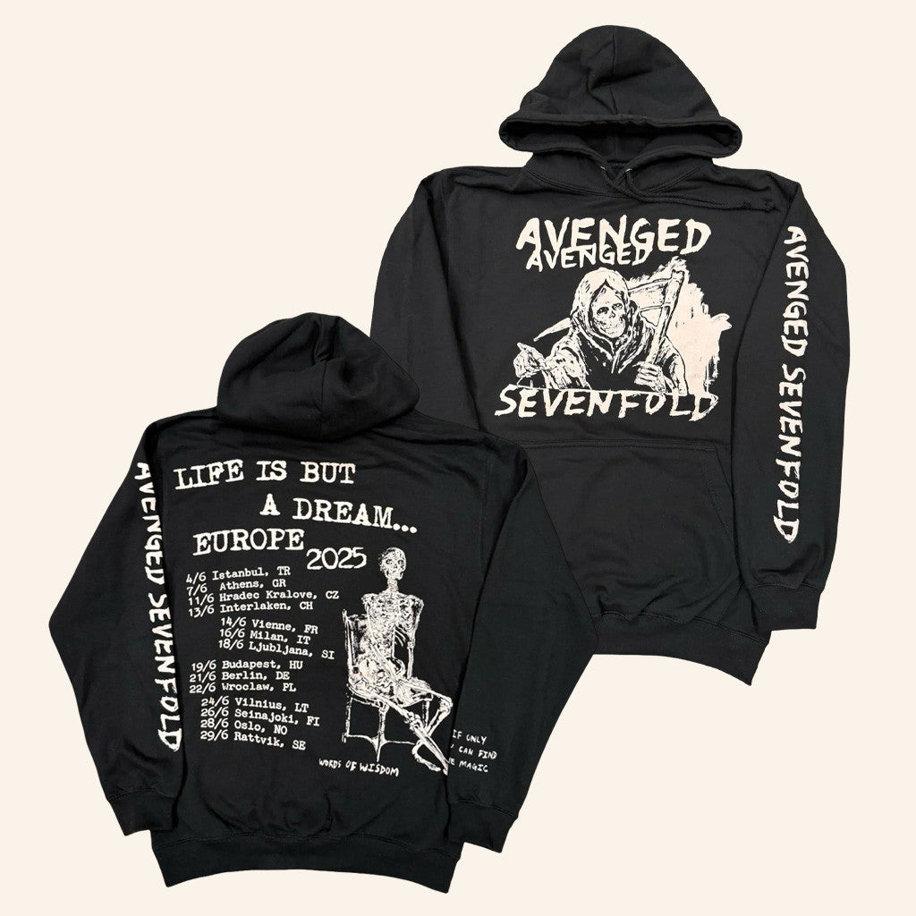 A7x World Merch Avenged Sevenfold Europe Tour Libad Hoodie Christmas Gifts For Him - Gypsysystersgift