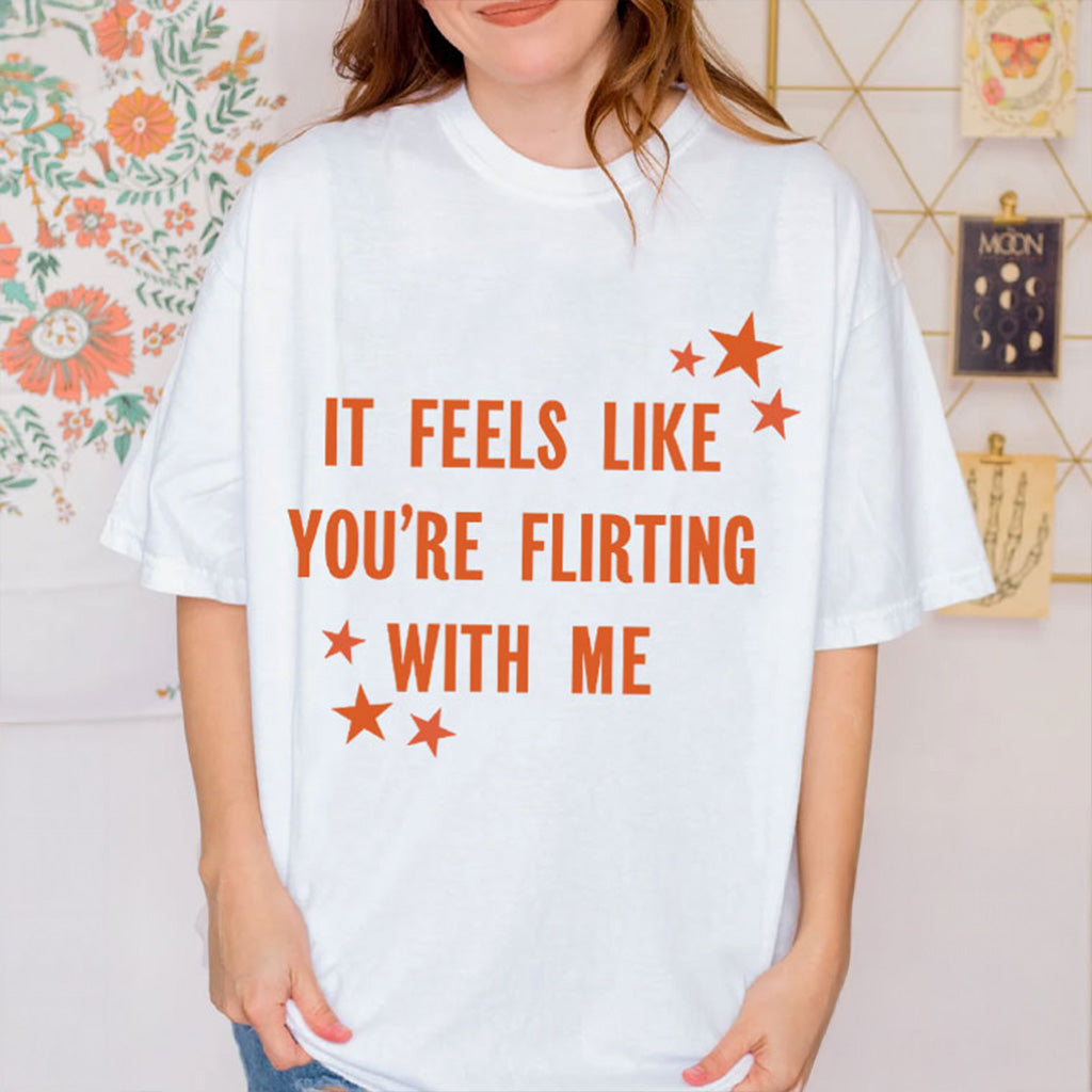Actually Romantic Lyric The Life Of A Showgirl Swifties T-Shirt Christmas Gifts For Her - Gypsysystersgift