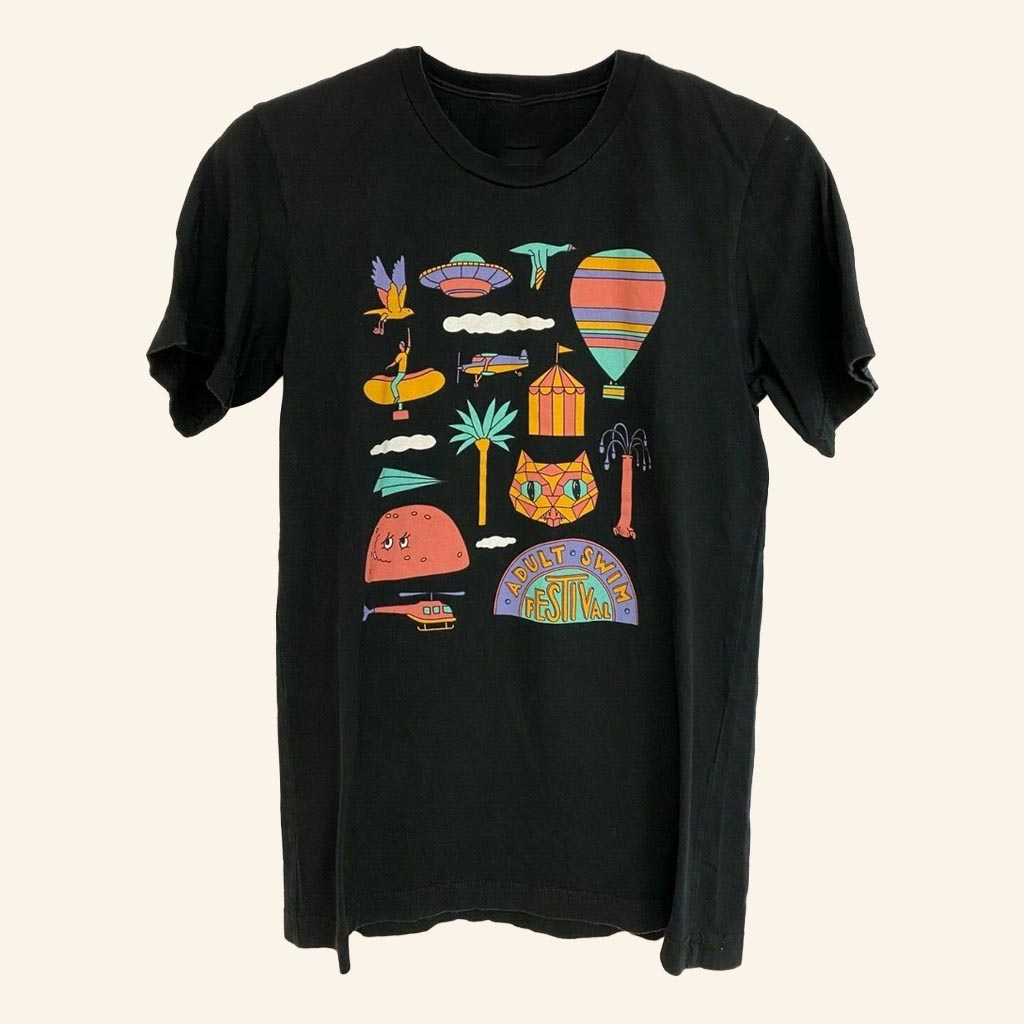 Adult Swim Merch Adult Swim Festival T-Shirt Birthday Gift Ideas For Him - GypsysystersGift