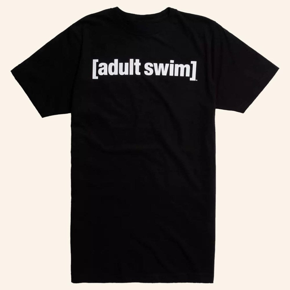 Adult Swim Merch Adult Swim Logo T-Shirt Black Gifts For Him - GypsysystersGift