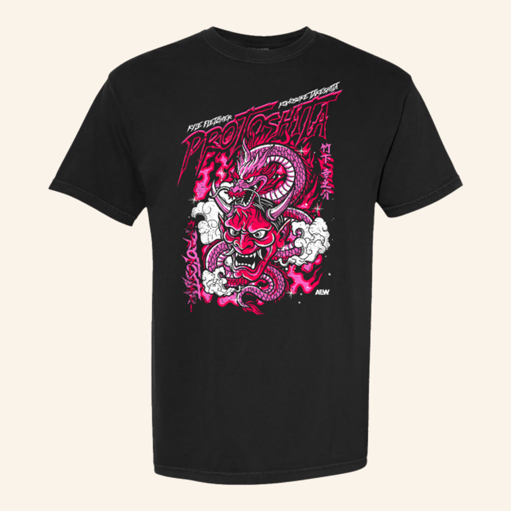 AEW Merch Kyle Fletcher And Konosuke Takeshita Shirt Protoshita T-Shirt Gifts For Him - Gypsysystersgift
