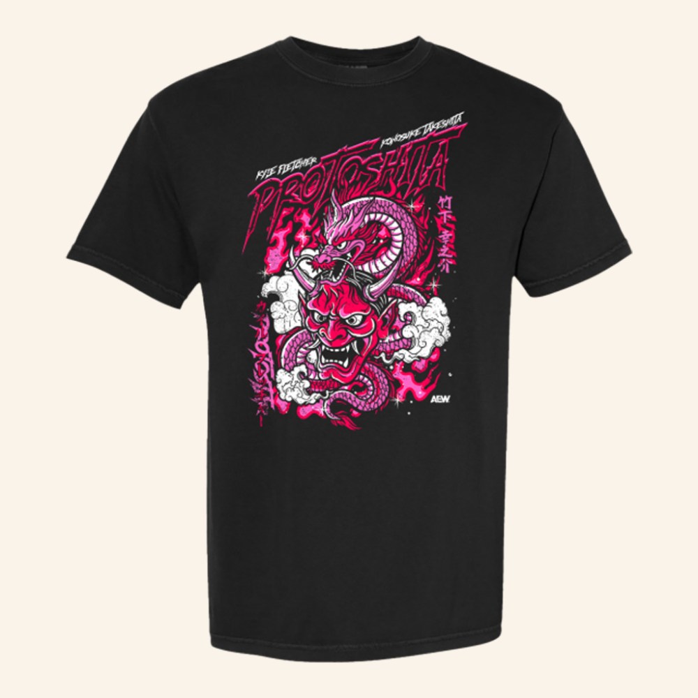AEW Merch Kyle Fletcher And Konosuke Takeshita Shirt Protoshita T-Shirt Gifts For Him - Gypsysystersgift