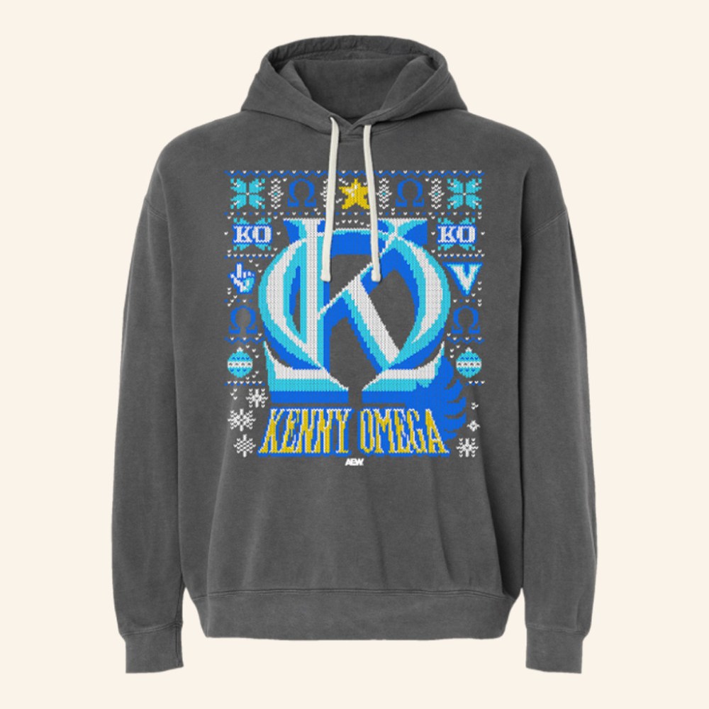 AEW Merch Top Rope Tuesday Kenny Omega Hoodie Best Holiday Machine Hoodie Gifts For Christmas - Gypsysystersgift