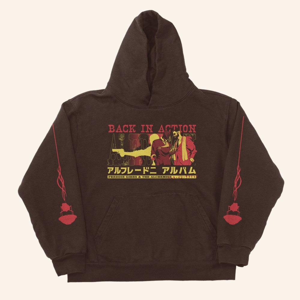 Alfredo's Tokyo Merch Back In Action Hoodie Christmas Gifts For Him - Gypsysystersgift