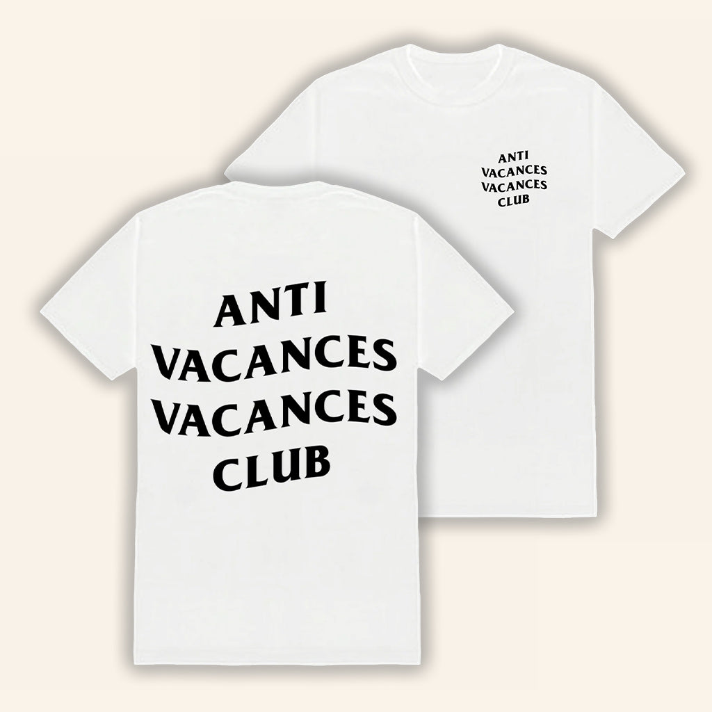 Alpha Squadron Merch Anti Vacances Club T-Shirt Best Gifts For Him - GypsysystersGift