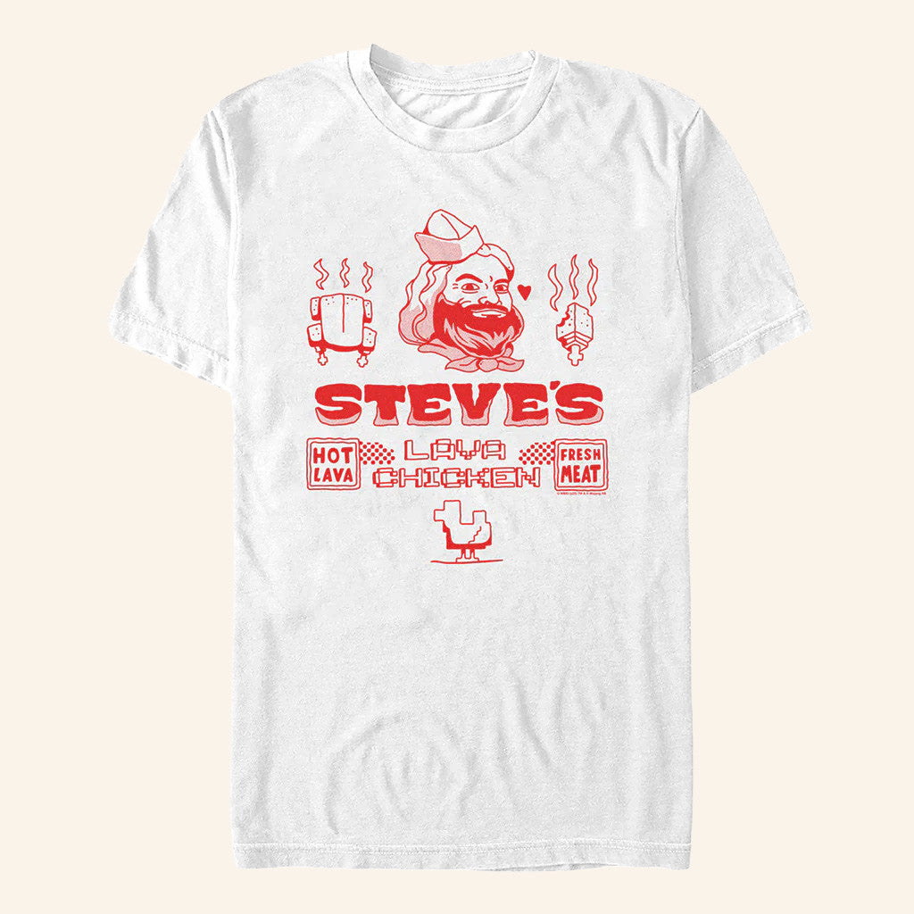 AMC Theatres Merch A Minecraft Movie Steve's Lava Chicken T-Shirt Gifts For Him - Gypsysystersgift