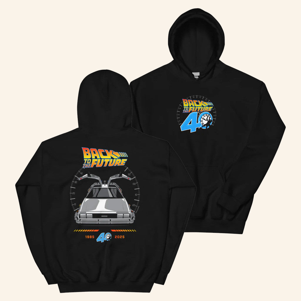 AMC Theatres Merch Back To The Future 40 Years Hoodie Gift Ideas For Him - Gypsysystersgift