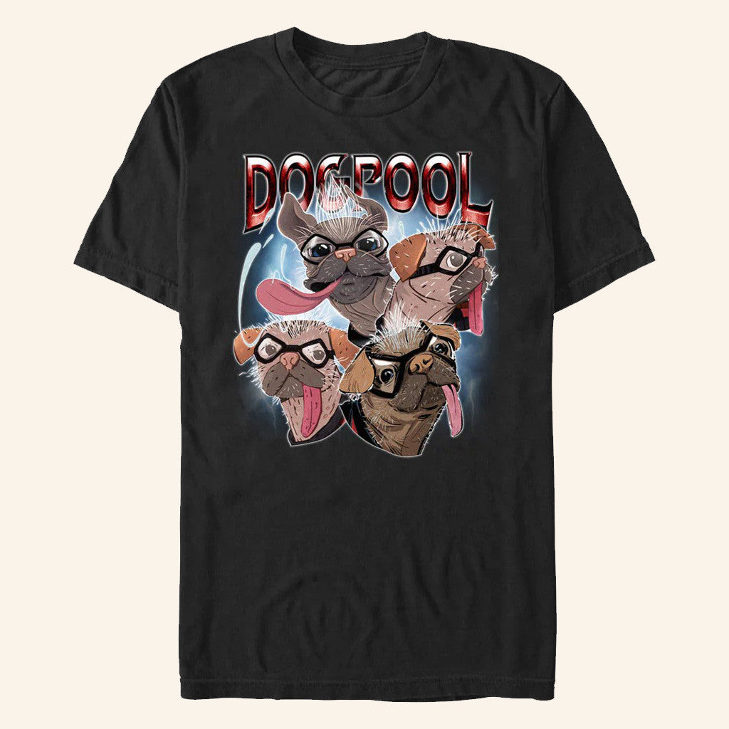 AMC Theatres Merch Deadpool And Wolverine Dogpool And Lightning T-Shirt Gifts For Him - Gypsysystersgift