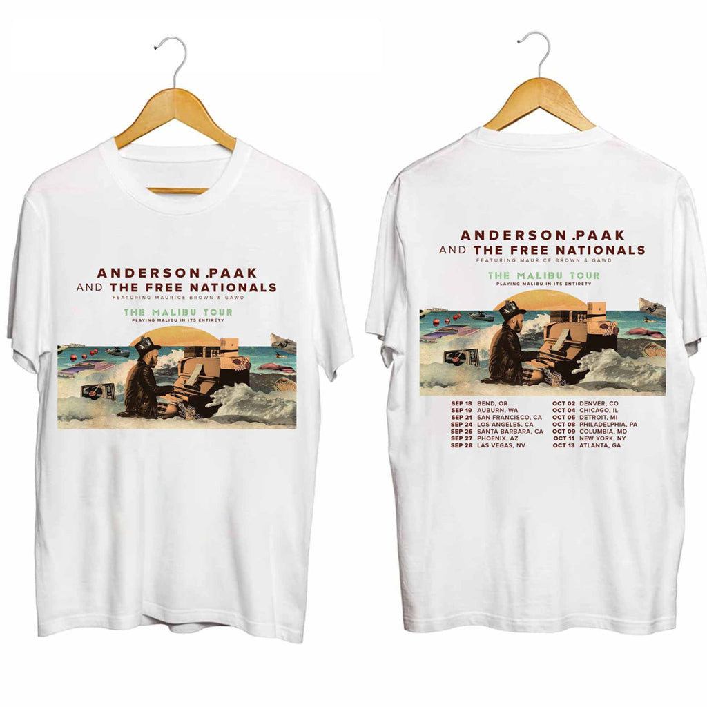 Anderson Paak And The Free Nationals Tour Shirt Fan Merch Birthday Gift Ideas For Husband - Gypsysystersgift