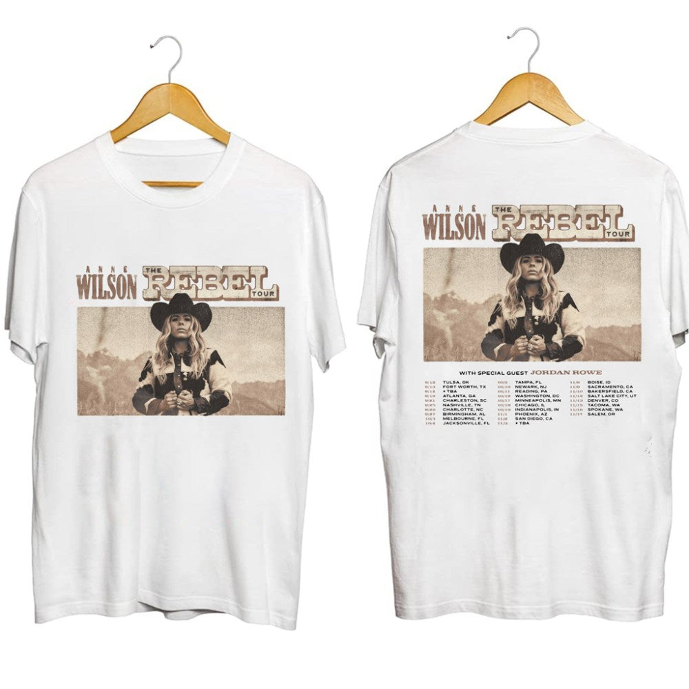 Anne Wilson The Rebel Tour Shirt Anne Wilson Merch Gifts For Music Fans - Gypsysystersgift