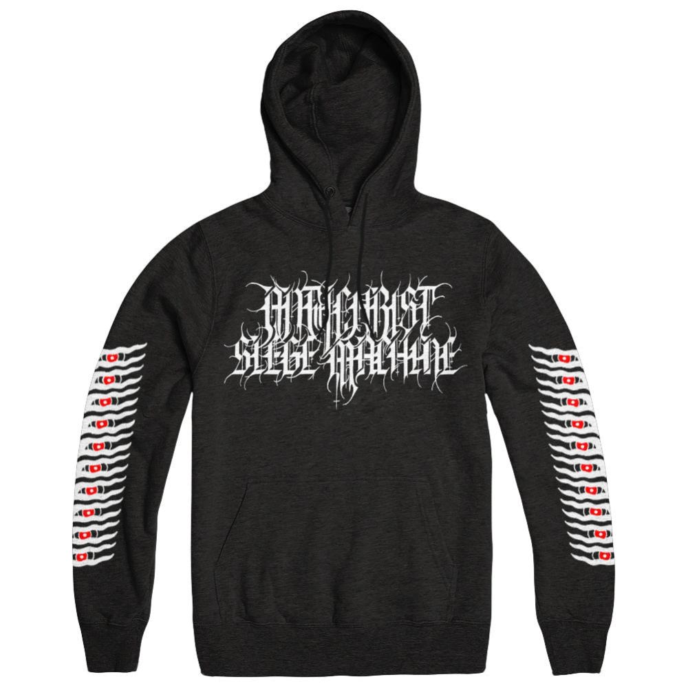 Antichrist Siege Machine Merch Logo Hoodie Antichrist Siege Machine Hoodie Father'S Day Gifts For Metal Music Lovers - Gypsysystersgift