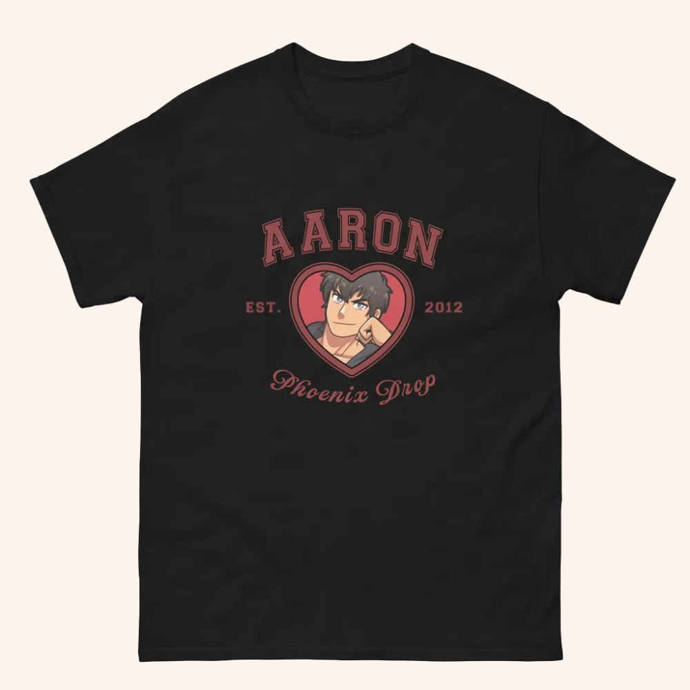 Aphmauverse Merch Aaron Phoenix Drop Varsity T-Shirt Valentines Gifts For Him - GypsysystersGift