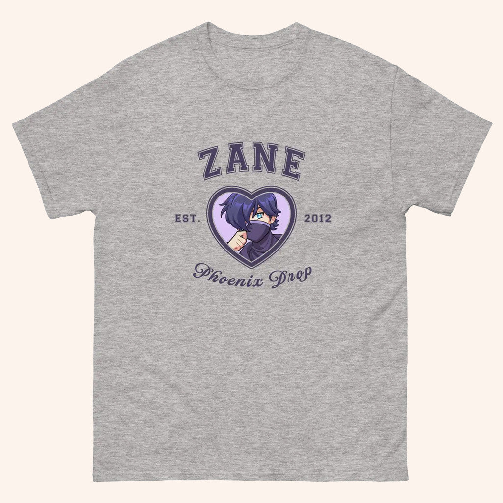 Aphmauverse Merch Zane Phoenix Drop Varsity T-Shirt Present For Him - GypsysystersGift