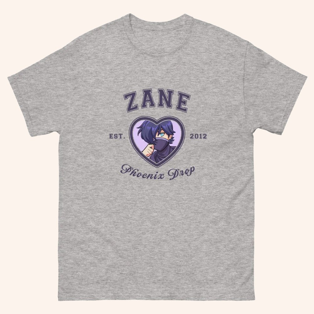 Aphmauverse Merch Zane Phoenix Drop Varsity T-Shirt Present For Him - GypsysystersGift
