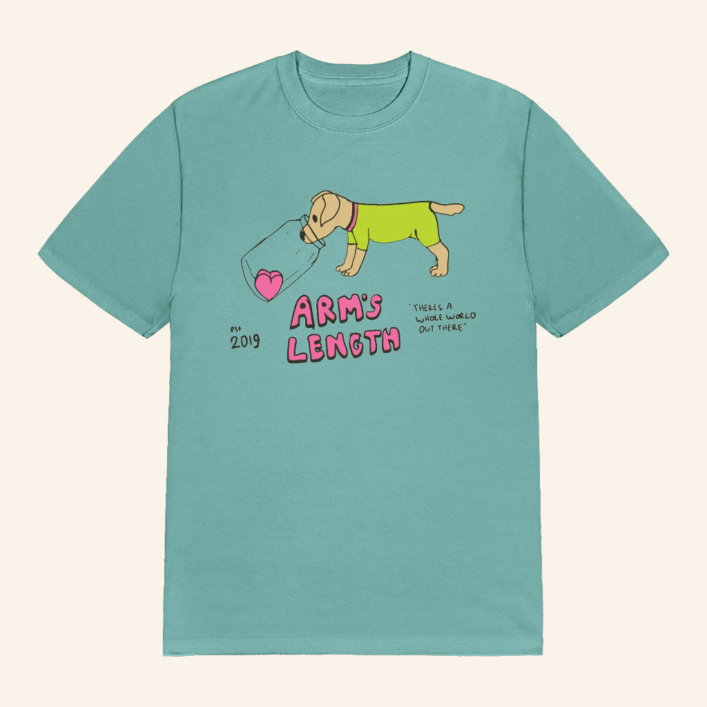 Arm's Length Merch Puppy Heart T-Shirt Birthday Present For Her - GypsysystersGift