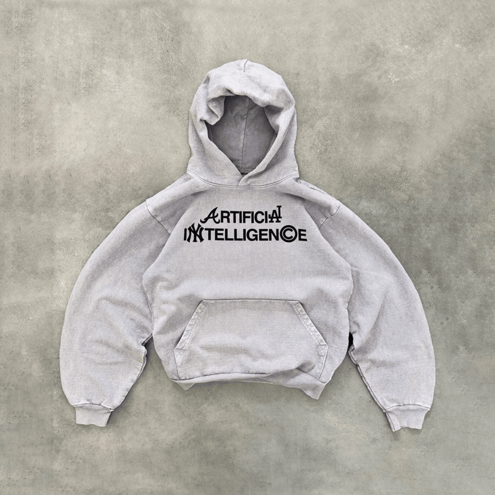 Artificial Intelligence Hoodie Grey Hoodie Best Father's Day Gifts - Gypsysystersgift
