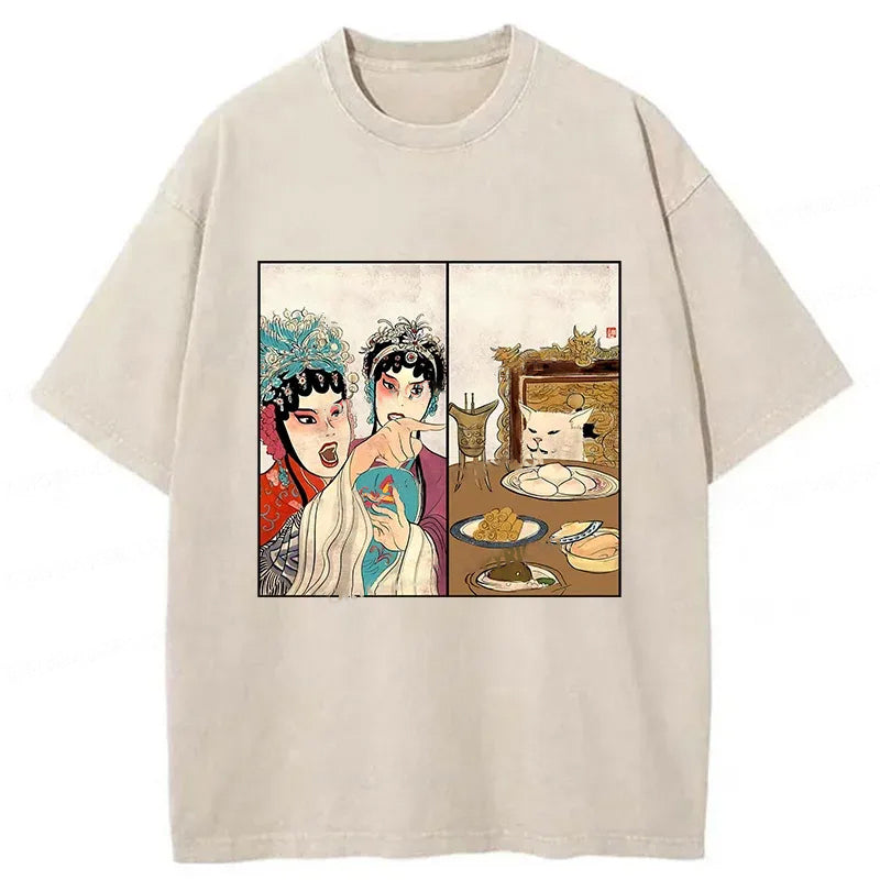 Asian Traditions Funny Washed T-Shirt Funny Graphic Gift For Friends Gifts For Best Friend - Gypsysystersgift