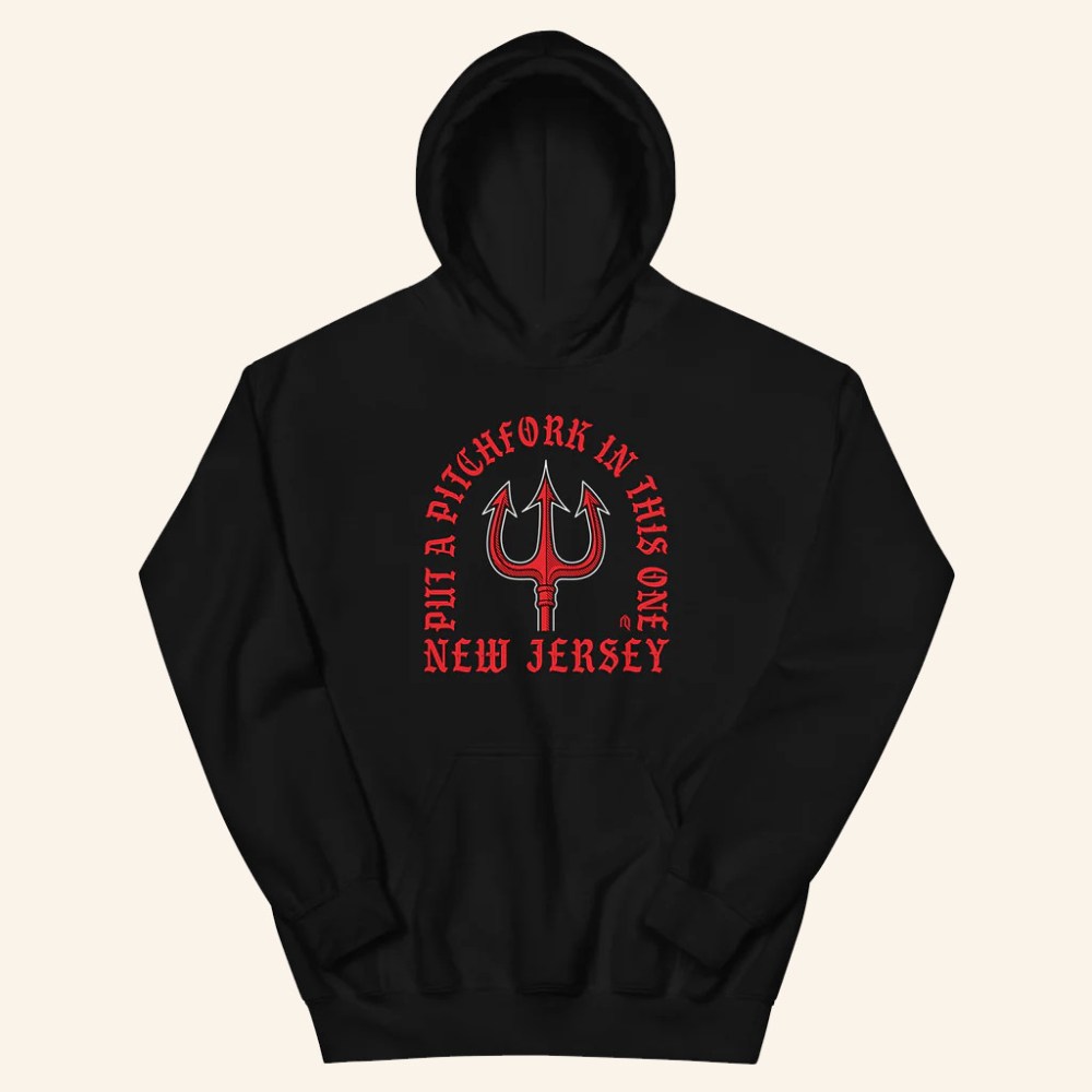 Athlete Logos Merch Put A Pitchfork In This One Hoodie Christmas Gift Ideas For Him - Gypsysystersgift