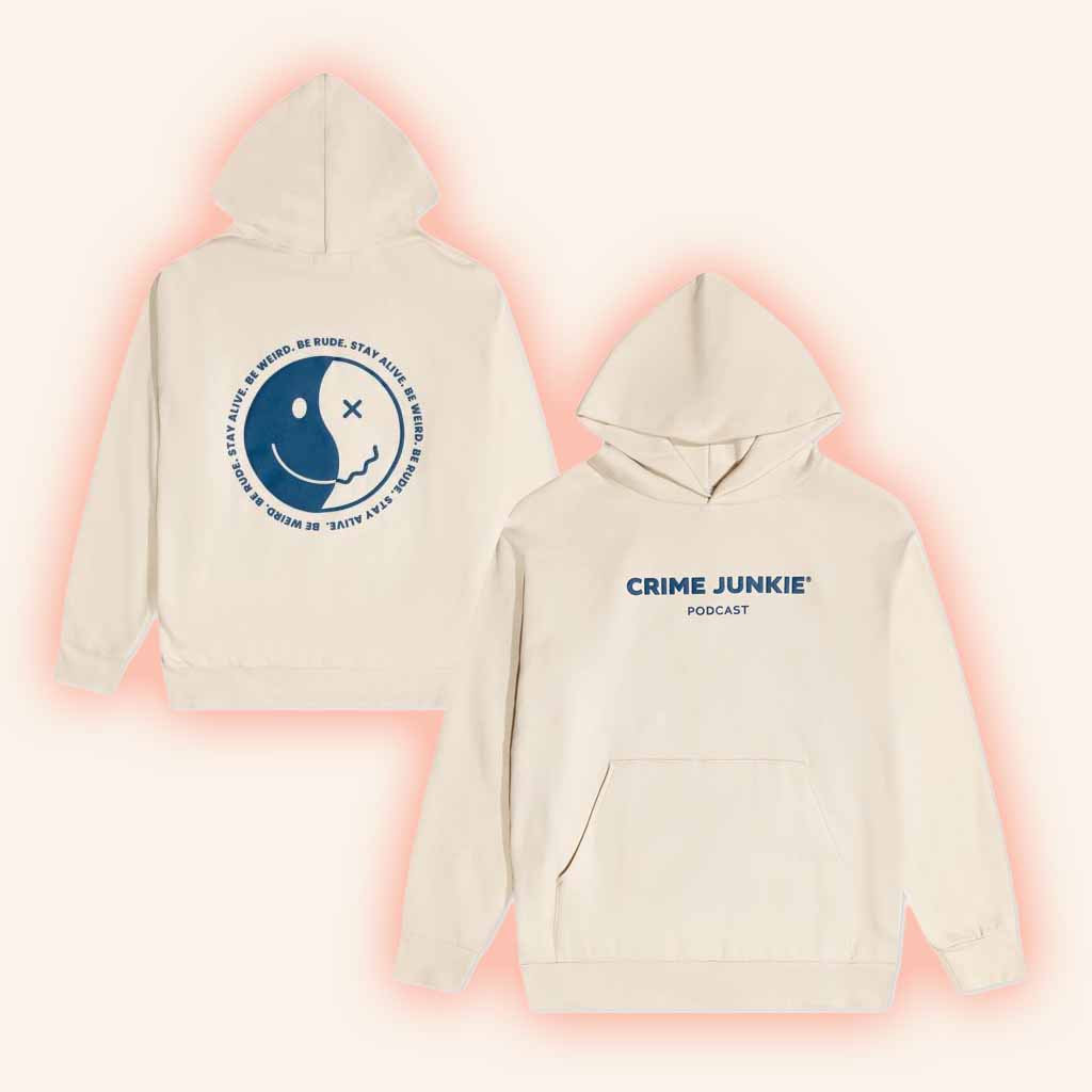 Audiochuck Merch Crime Junkie Bwbrsa Ivory Hoodie Gift Ideas For Him - Gypsysystersgift