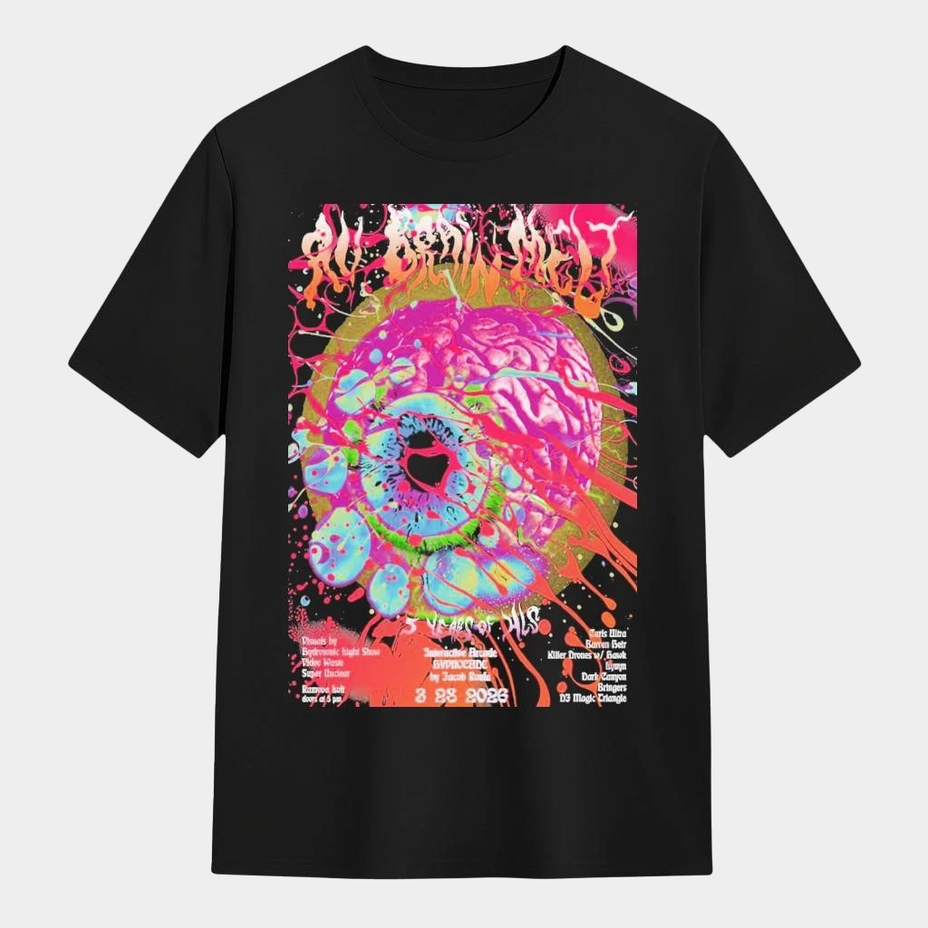 AV Brain Melt Ramova Loft Mar 28 2026 Tour T-Shirt 5 Years Of HLS Shirt Gifts For Him - GypsysystersGift