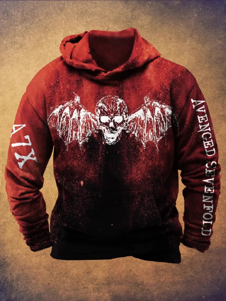 Avenged Sevenfold Merch Avenged Sevenfold Band A7Z Hoodie Gifts For Music Fans Gift for Brother - Gypsysystersgift