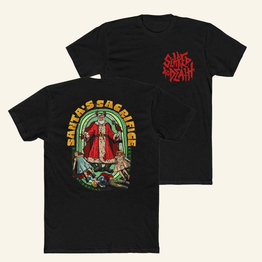 Bad Magic Productions Merch Santa's Sacrifice T-Shirt Xmas Gifts For Him - Gypsysystersgift
