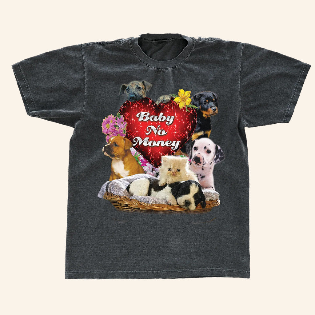 BBNO Merch Puppy T-Shirt Baby No Money Shirt Birthday Gift Ideas For Her - Gypsysystersgift