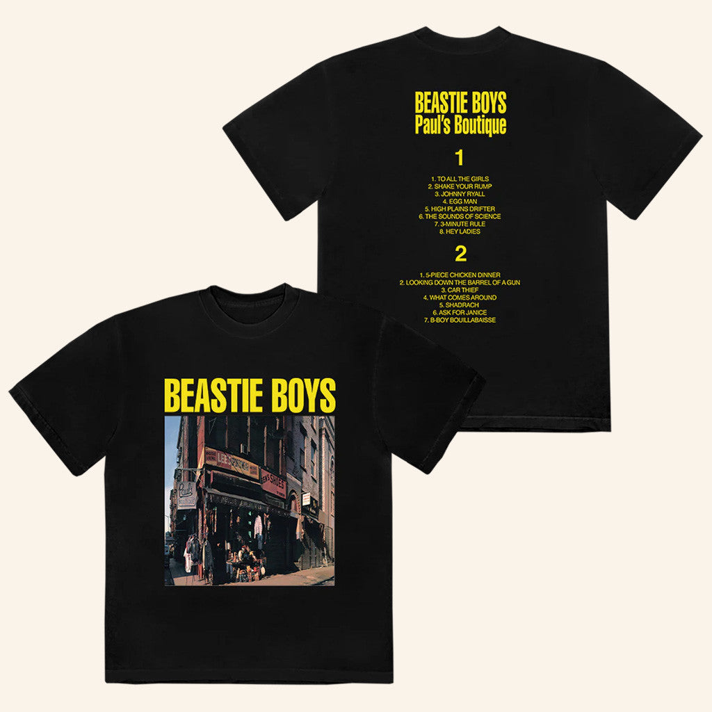 Beastie Boys Merch Paul's Boutique Cover Split T-Shirt Best Birthday Gift For Him - Gypsysystersgift