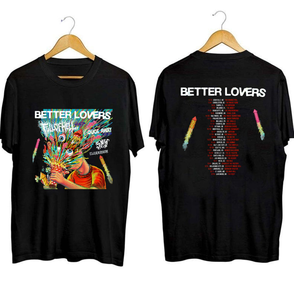 Better Lovers Tour 2024 Shirt Better Lovers Merch Birthday Gift For Husband - Gypsysystersgift