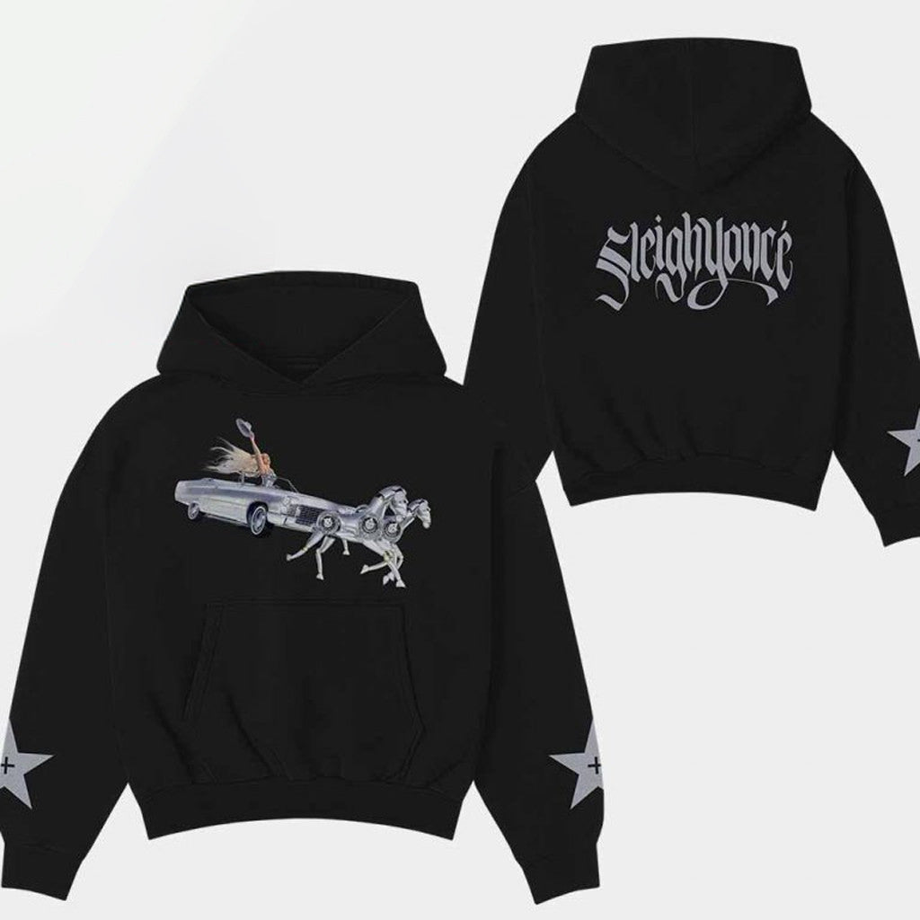 Beyonce Silver Sleigh Sleighyonce Hoodie Beyonce Merch Christmas Gift Ideas For Her - Gypsysystersgift