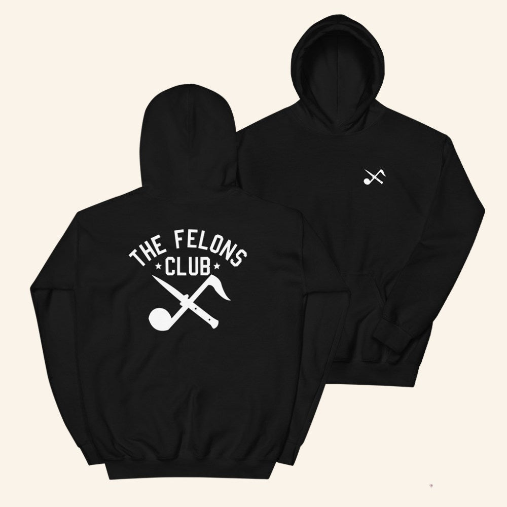 Big B Merch The Felons Club Hoodie Music Related Gifts For Guys - Gypsysystersgift