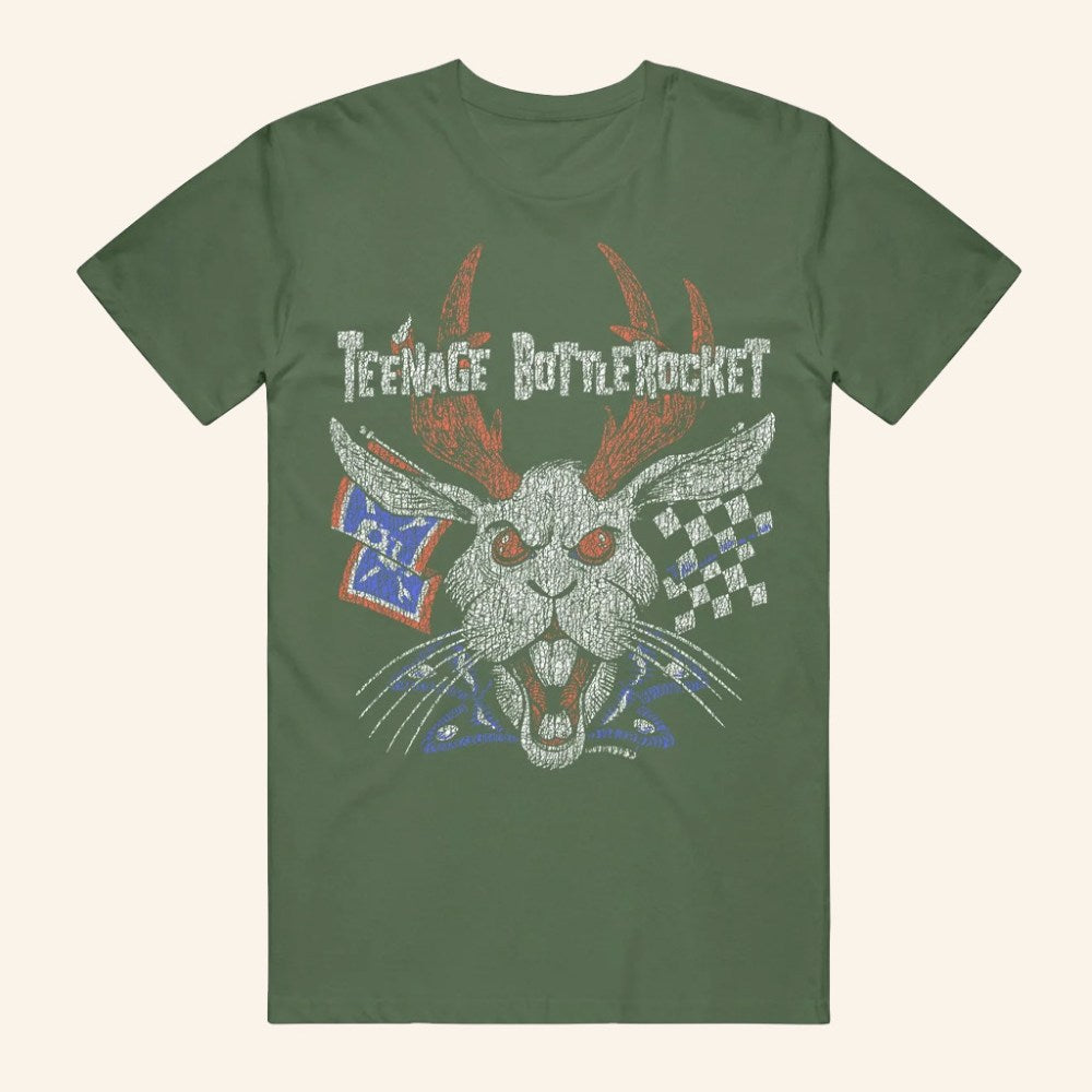 Bigger Than Kiss Merch Jackalope Vintage T-Shirt Teenage Bottlerocket Shirt Dad Gift - Gypsysystersgift